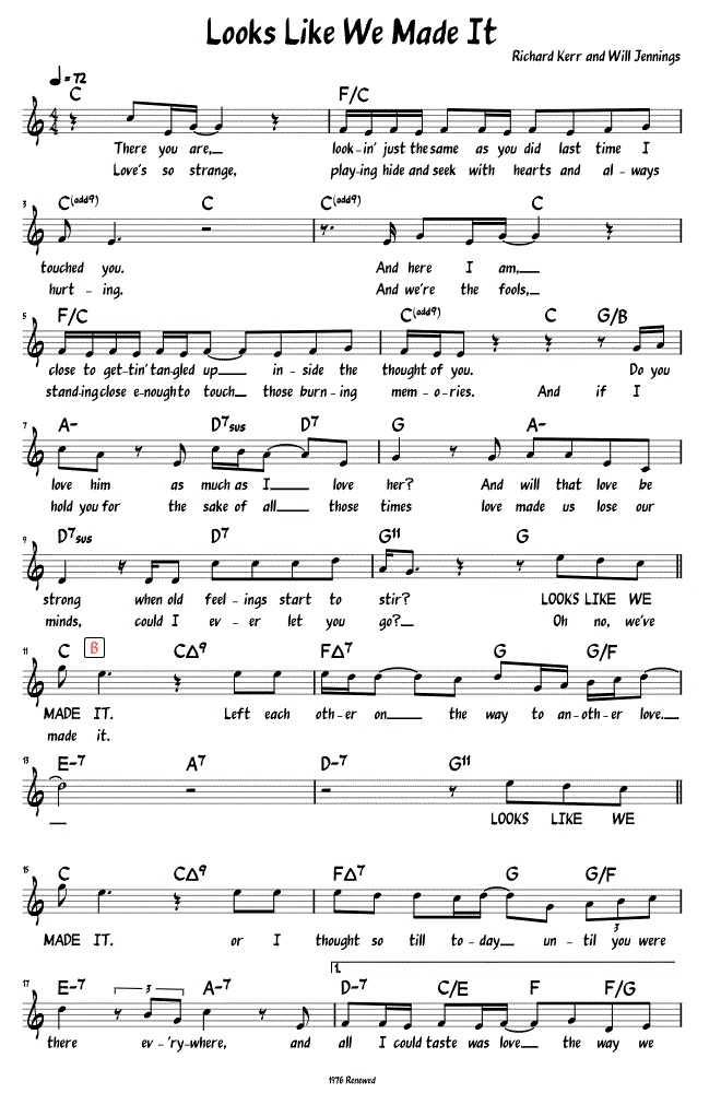 Sheet Music